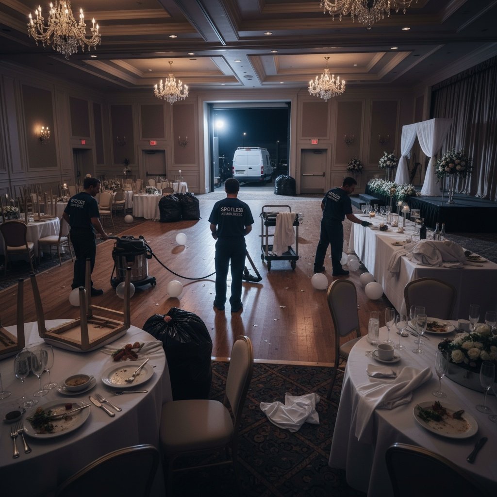 Resetting tables and wiping surfaces