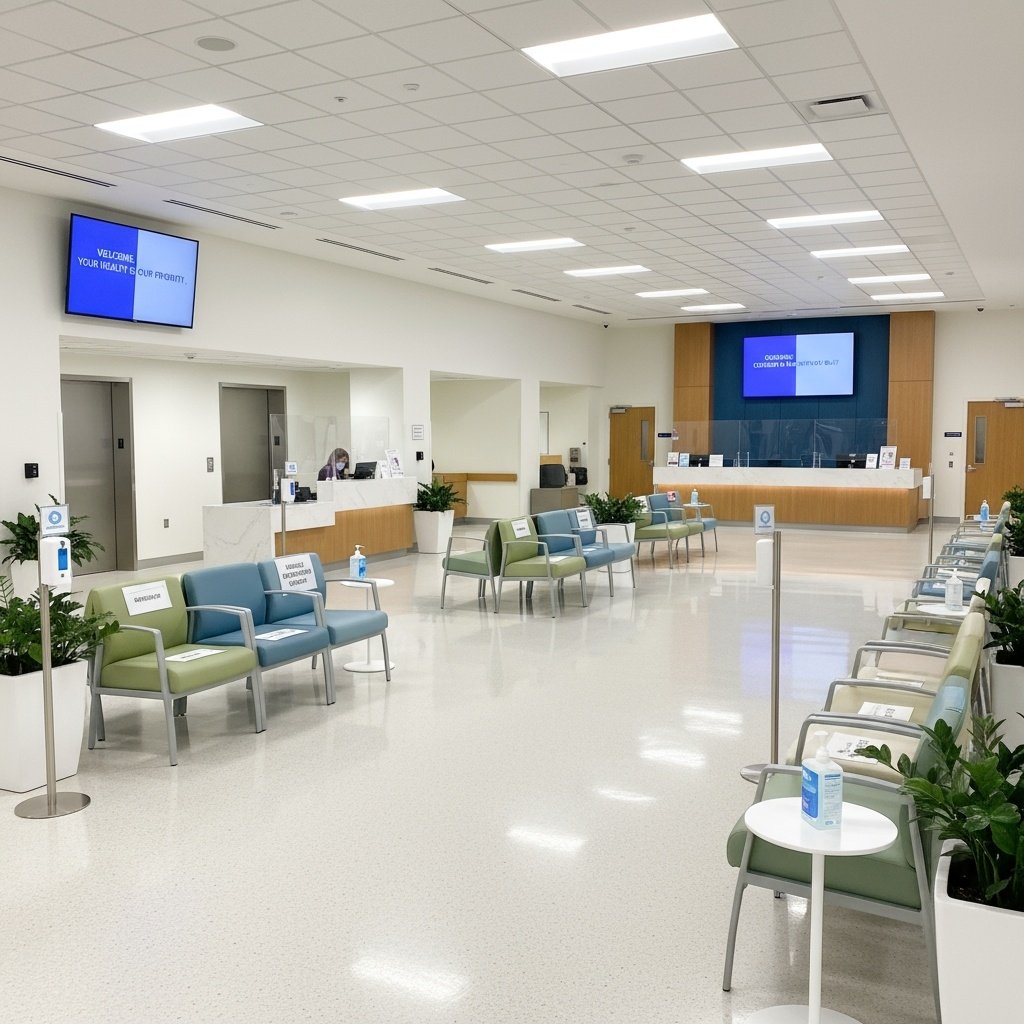 Medical clinic reception